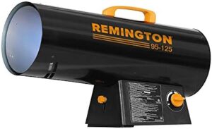 Remington 125,000 Btu Lp Propane Compelled Air Heater For Warehouses, Design Websites, And Workshops (Rem-125V-Gfa-O)